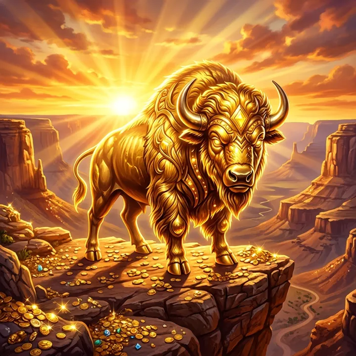 Buffalo Gold pokie artwork