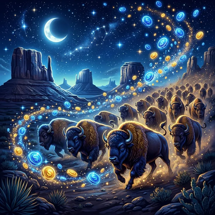 Buffalo Link pokie artwork