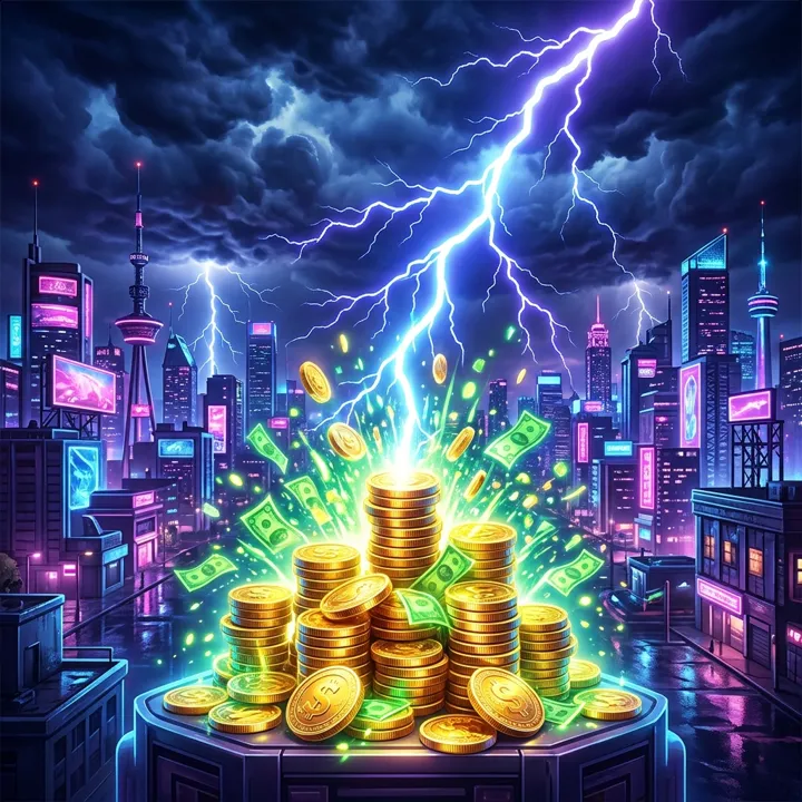 Lightning Cash pokie artwork