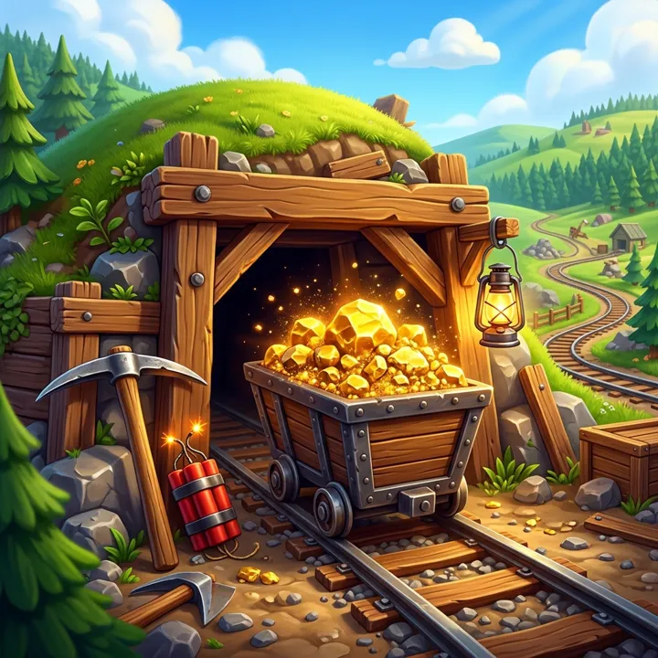 Where's the Gold pokie artwork